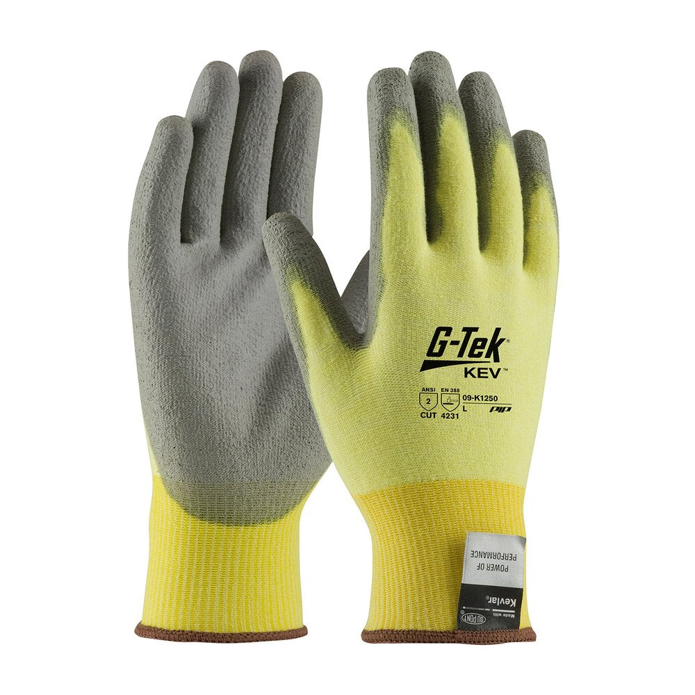 G-Tek by PIP Seamless Knit KEVLAR/ELASTANE Glove W/POLY, 12 Pairs/Dozen