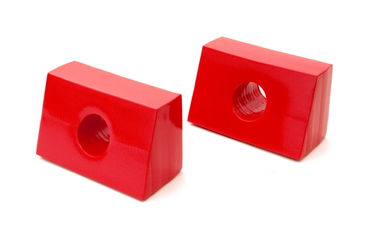 Kemp USA Replacement Pillows for Head Immobilizer (Pair), Red