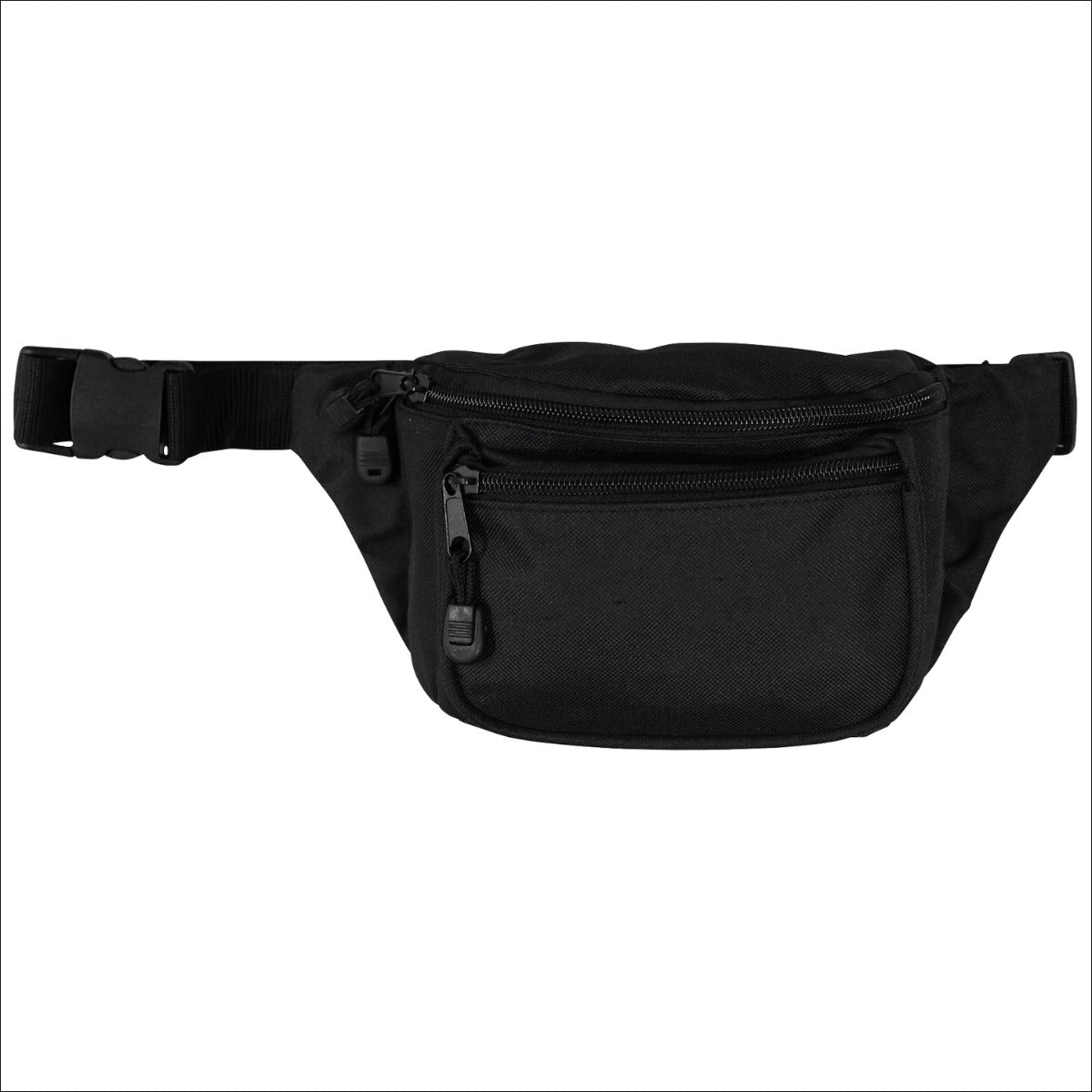 Kemp USA Hip Pack with No Logo, Black