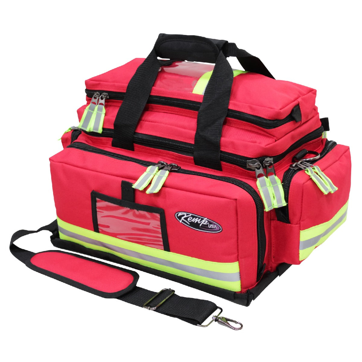 Kemp USA Large Professional Trauma Bag, Red