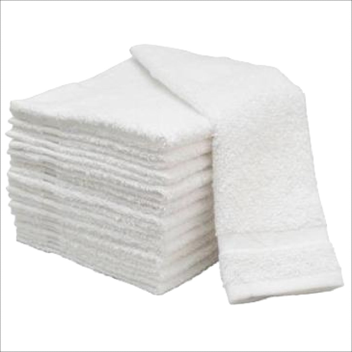 Kemp USA Gym Towel, White (20x40)