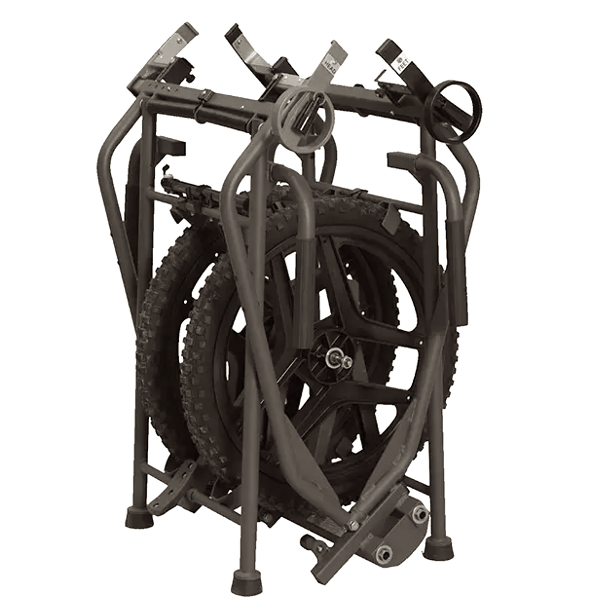 Kemp USA Wheeled Litter Carrier for 10-991-BLK-DLX