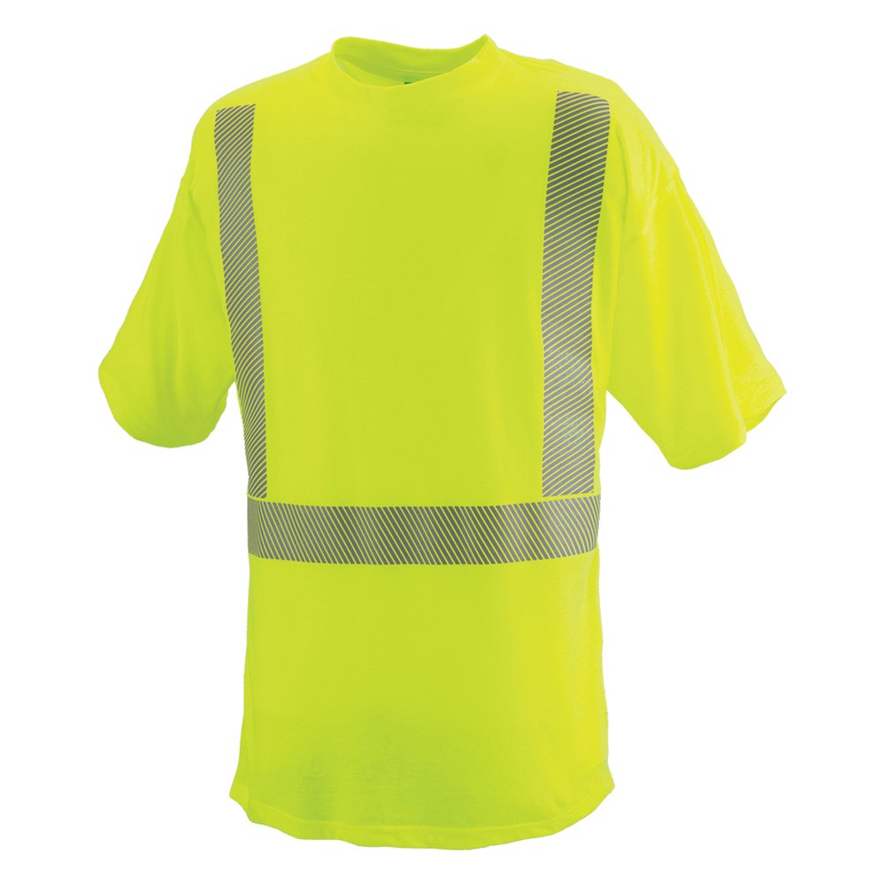 Reflective Apparel by PIP T-R CL2 S-sleeve Wickingshirt Comfort Trim 5X