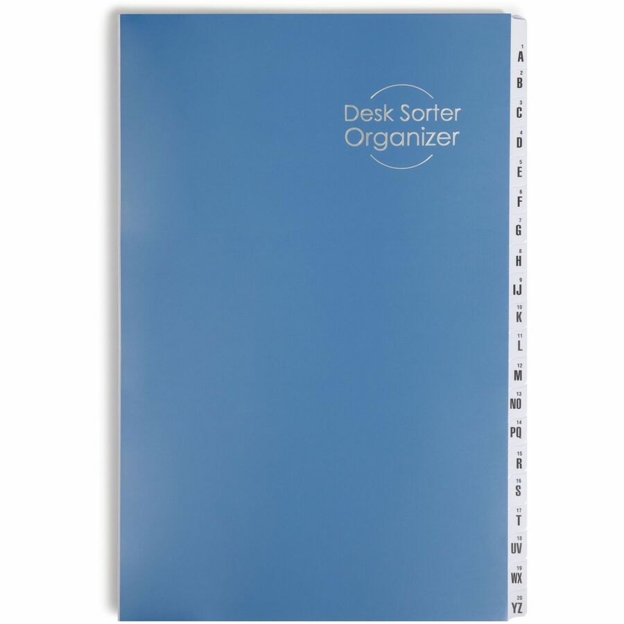 Smead Desk File/Sorter - 20 x Divider(s) - Character - A-Z - Legal - 8.50" Width x 14" Length - 35% - 1 Each
