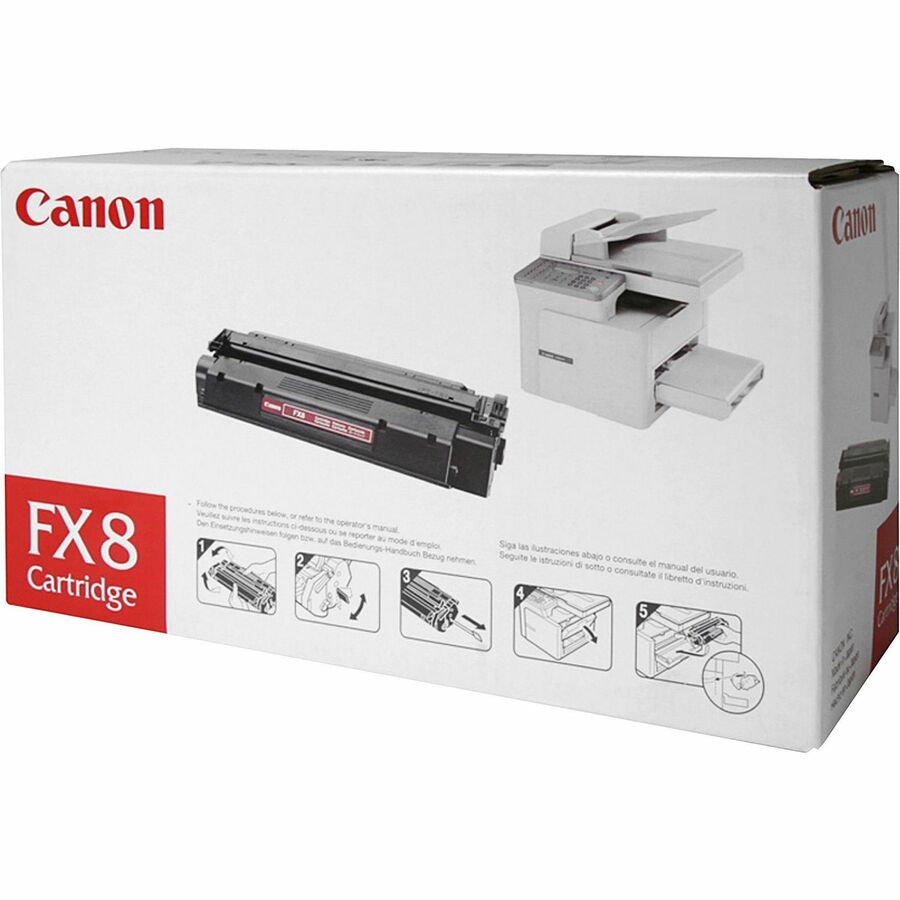 Canon FX8 Original Laser Toner Cartridge - Black - 1 Each - 3500 Pages