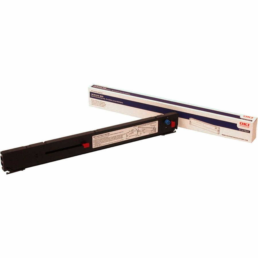 Oki Dot Matrix Ribbon Cartridge - Black - 1 Each - 10 Million Characters