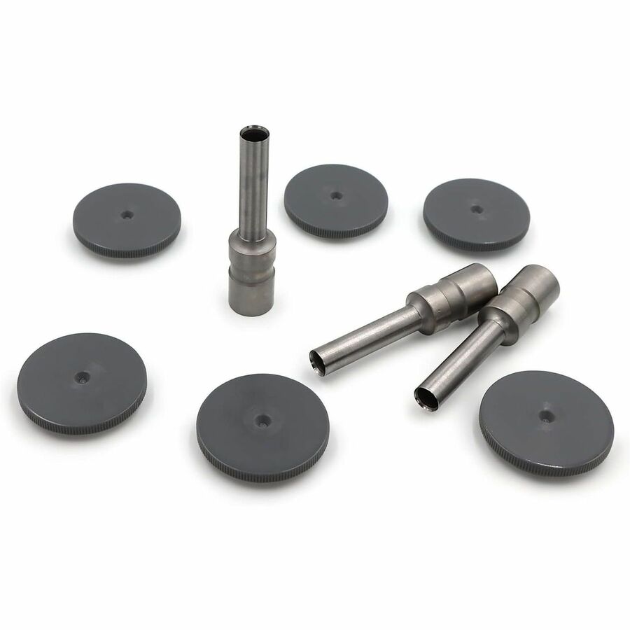 CARL Replacement Punch Head Kit - 0.28" - Silver - 1 Set