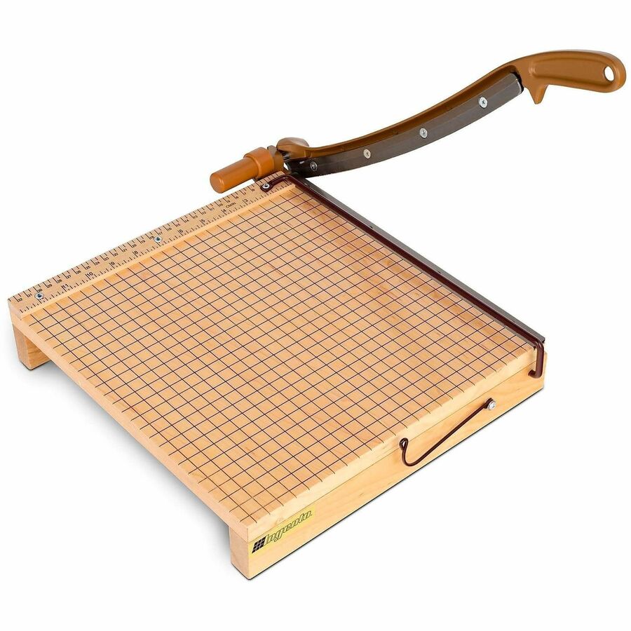 Swingline ClassicCut Ingento Guillotine Trimmer - 15 Sheet Cutting Capacity - 12" Cutting Length - 0.7" Height x 12.8" Width x 12.3" Length - Long Lasting, Alignment Grid, Dual Scale Ruler, Safety Guard, Locking Latch, Durable, Heavy Duty - Steel, Die...