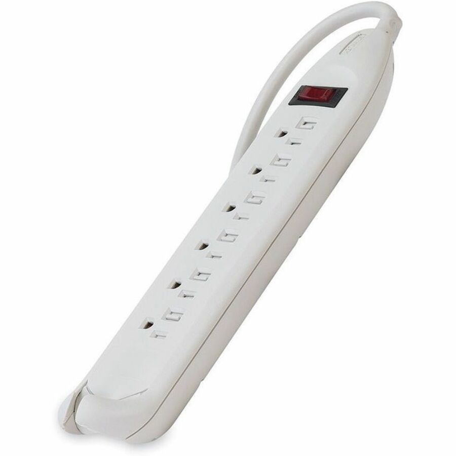 Belkin 6-Outlet Power Strip 12' Cord - 3-prong - 6 - 12 ft Cord - Beige