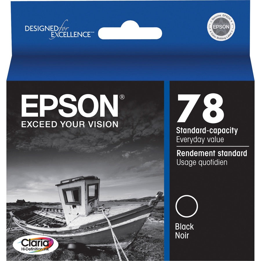 Epson Claria Original Inkjet Ink Cartridge - Black - 1 Each - Inkjet - Black - 1 Each