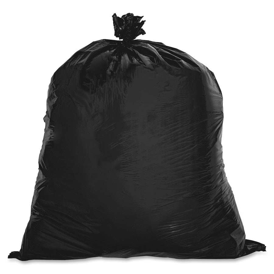 Genuine Joe Linear Low Density Can Liners - Medium Size - 30 gal Capacity - 36" Length x 30" Width x 0.60 mil (15 Micron) Thickness - Low Density - Brown, Black - Multipurpose - 250 / Carton