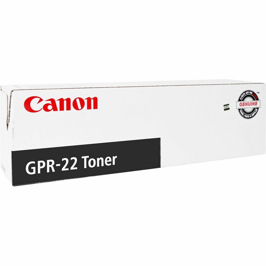 Canon GPR-22 Original Laser Toner Cartridge - Black - 1 Each - 8400 Pages