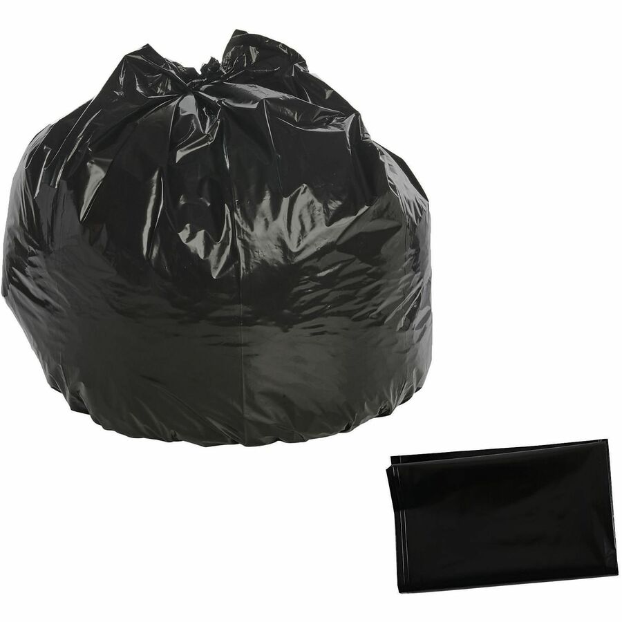 Stout Insect Repellent Trash Bags - 30 gal Capacity - 40" Length x 33" Width x 2 mil (51 Micron) Thickness - Black - Polyethylene - Recycled - 90 / Box