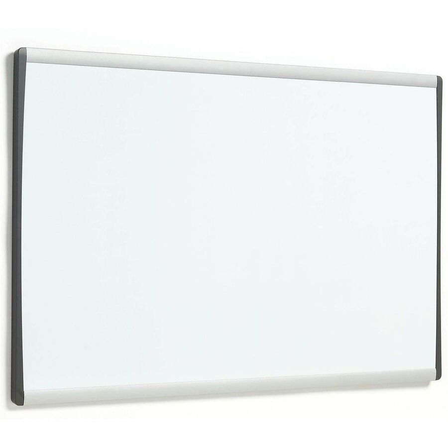 Quartet Arc Cubicle Magnetic Whiteboard - 14" (1.2 ft) Width x 11" (0.9 ft) Height - White Painted Steel Surface - Silver Aluminum Frame - Horizontal - Magnetic - 1 Each