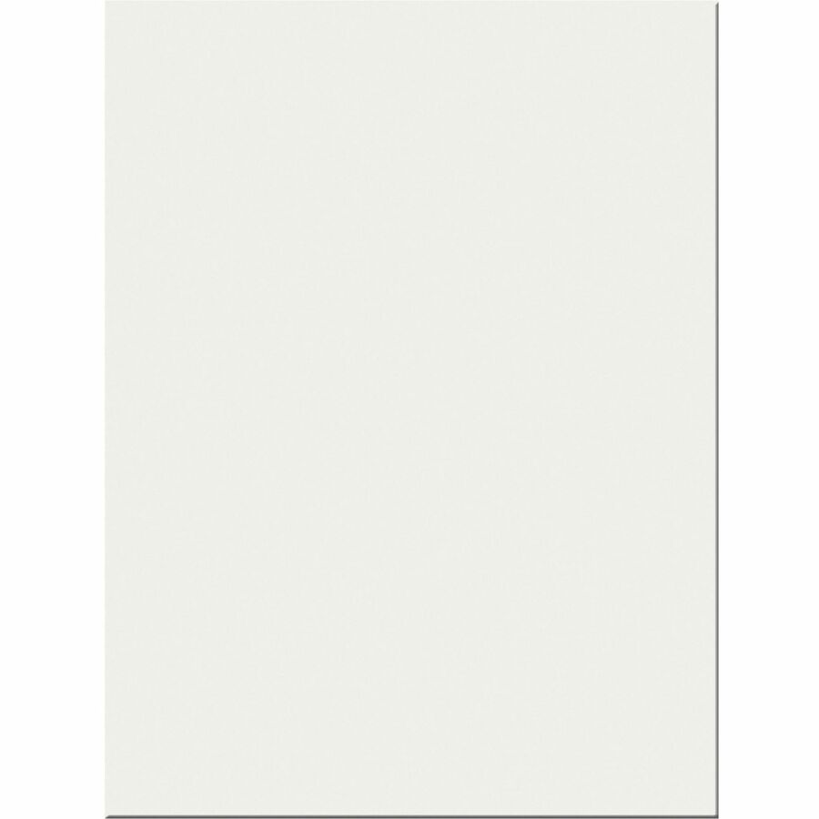 Prang Construction Paper - 24" Width x 18" Length - White - 50 / Pack