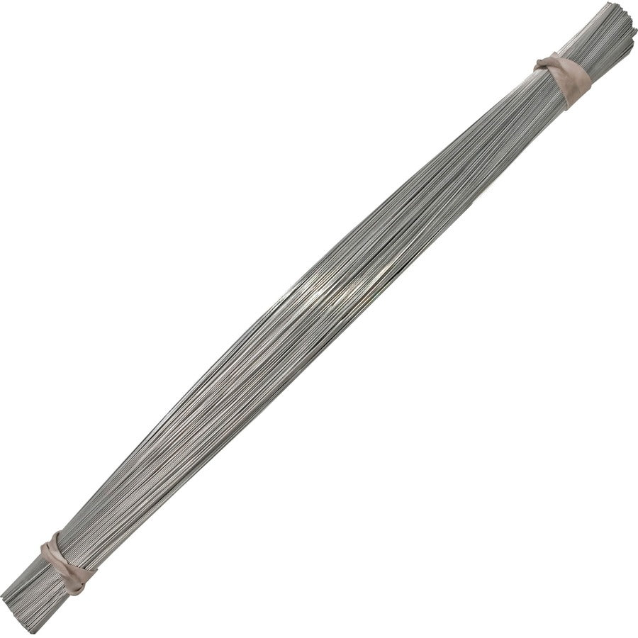 Gem Office Products Annealed Steel Tag Wire - 12" - 1000 / Pack - Galvanized Steel