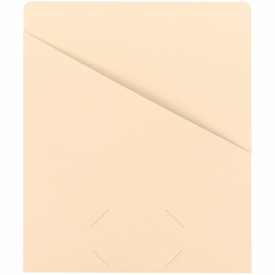 Smead Letter File Jacket - 8 1/2" x 11" - 11 pt. - Manila - 10% Recycled - 25 / Pack
