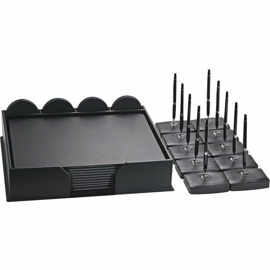 Dacasso Leather Deluxe Conference Room Set - 1 Each