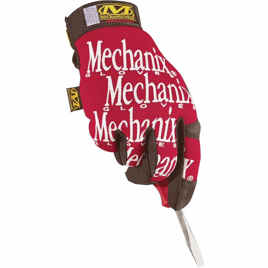 Mechanix Wear Gloves - 10 Size Number - Large Size - Red - 1 Pair