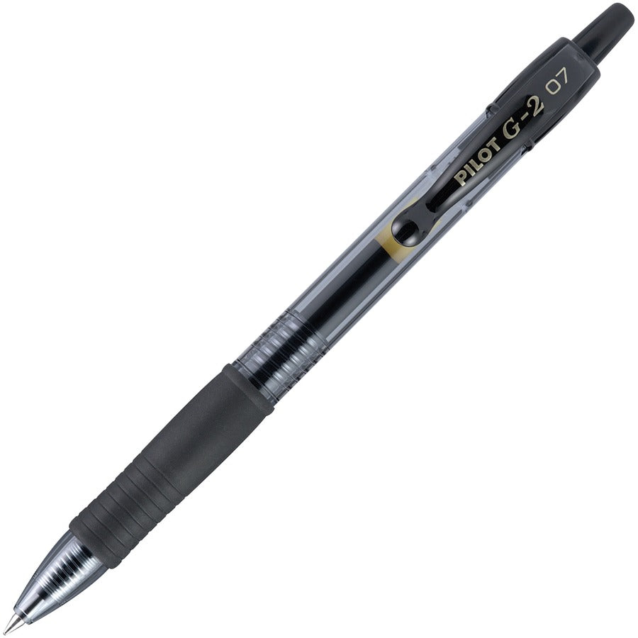 G2 Premium Gel Ink Retractable Pens - Refillable - Retractable - Black Ink - Gel-based - 12 / Dozen