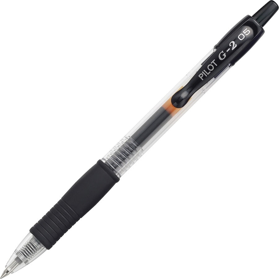G2 Premium Gel Ink Retractable Pens - Refillable - Retractable - Black Ink - Gel-based - 12 / Dozen