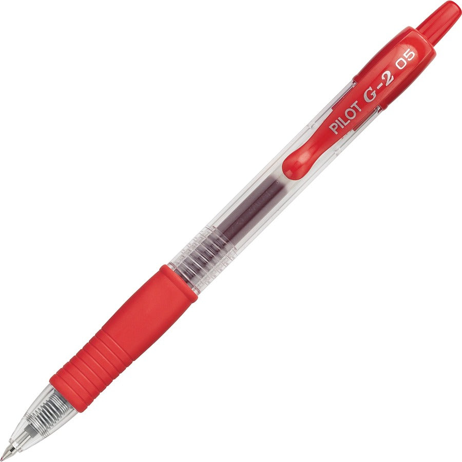 G2 Premium Gel Ink Retractable Pens - Refillable - Retractable - Red Ink - Gel-based - 12 / Dozen