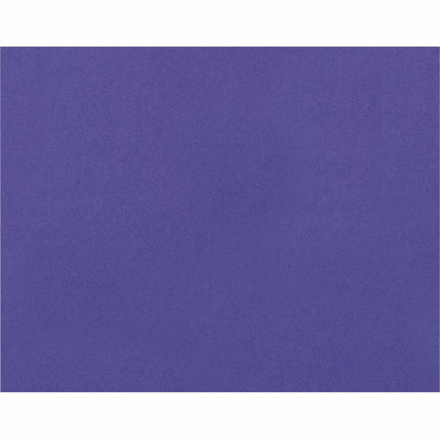 Pacon Railroad Board - Art, Mat, Painting, Marker, Poster, Stenciling, Mounting, Block Printing - 22" Height x 28" Width - Purple - 1 Carton