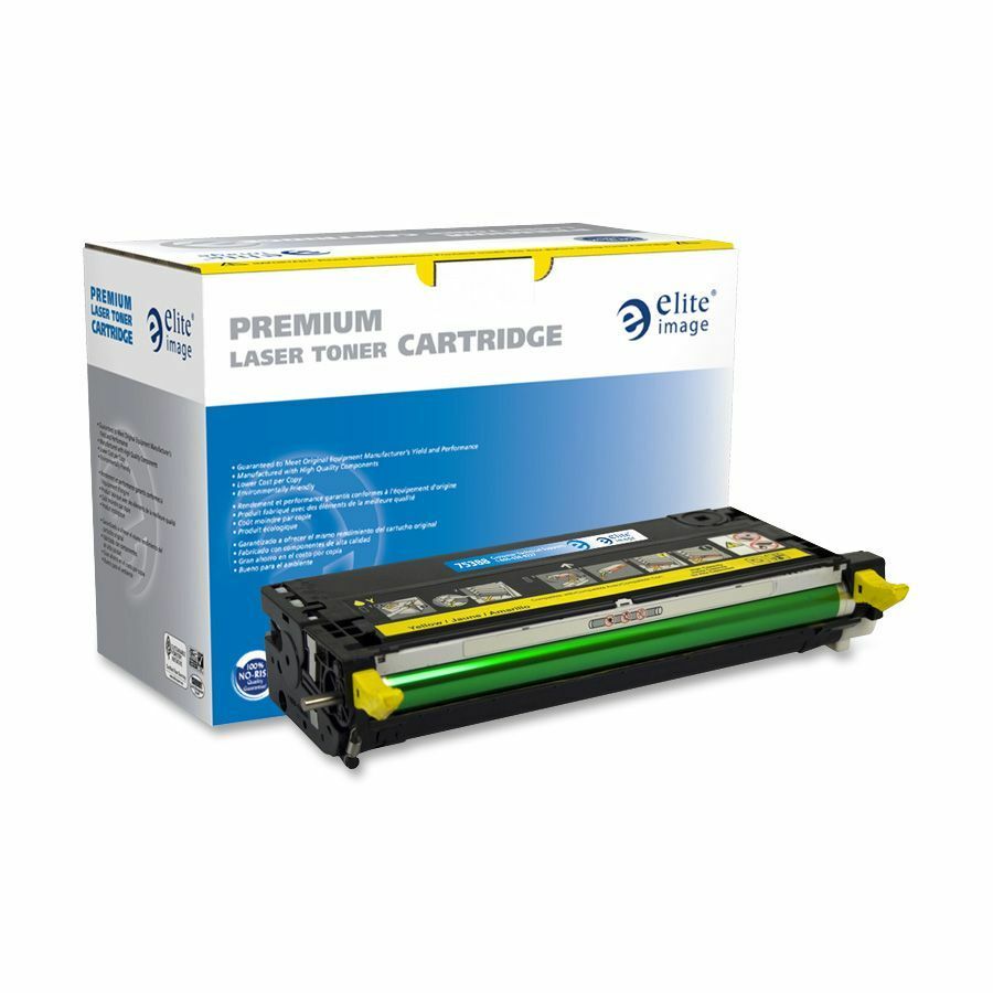 Elite Image Remanufactured High Yield Laser Toner Cartridge 310-8098 - Yellow - 1 Each - 8000 Pages