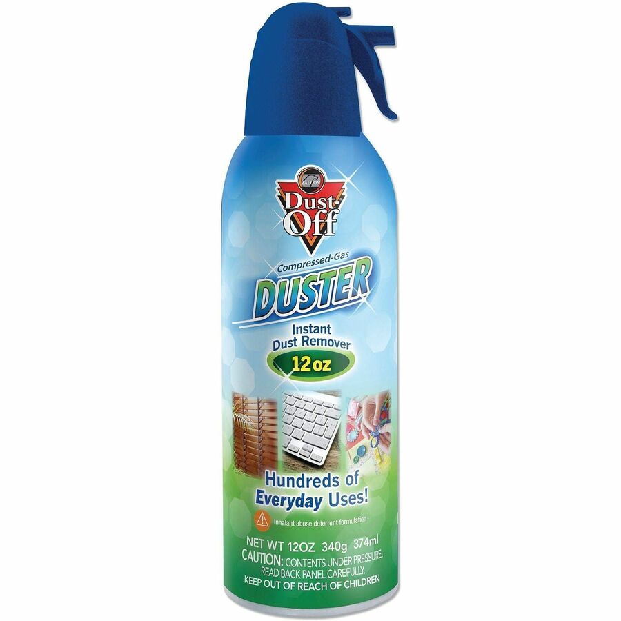 Dust-Off Air Duster - For Computer Equipment, Printer Accessories - 12 fl oz