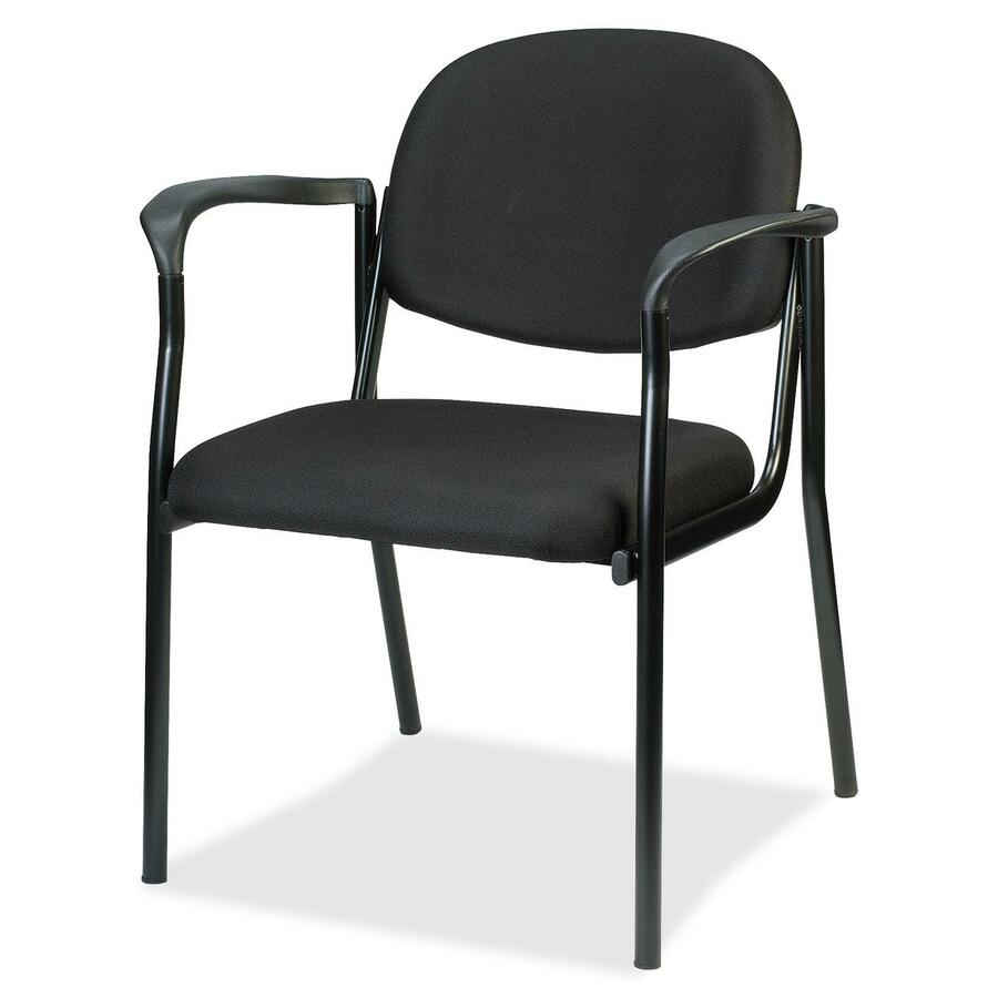 Eurotech dakota FS8011 Side Chair - Black Seat Color - Steel Frame Material - 2 / Carton