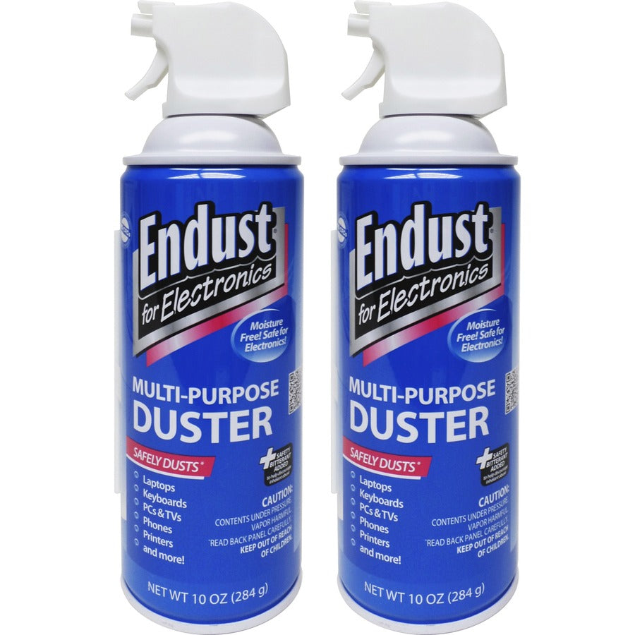 Endust Multipurpose Duster - For Display Screen, Desktop Computer, Gaming Console, Electronic Equipment, Keyboard, Notebook - 10 fl oz - 2 / Pack