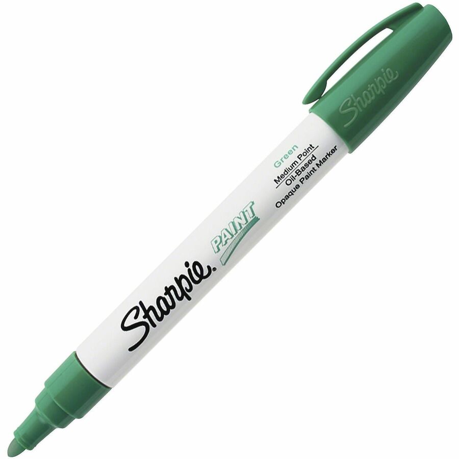 Sharpie Paint Marker - Green Ink - Oil Based - 1 Each