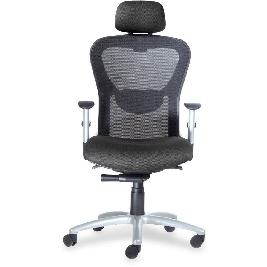 9 to 5 Seating Strata 1580 High Back Executive Chair - Coal Seat Color - Polyester Seat Material - 5-star Base - 1 Each