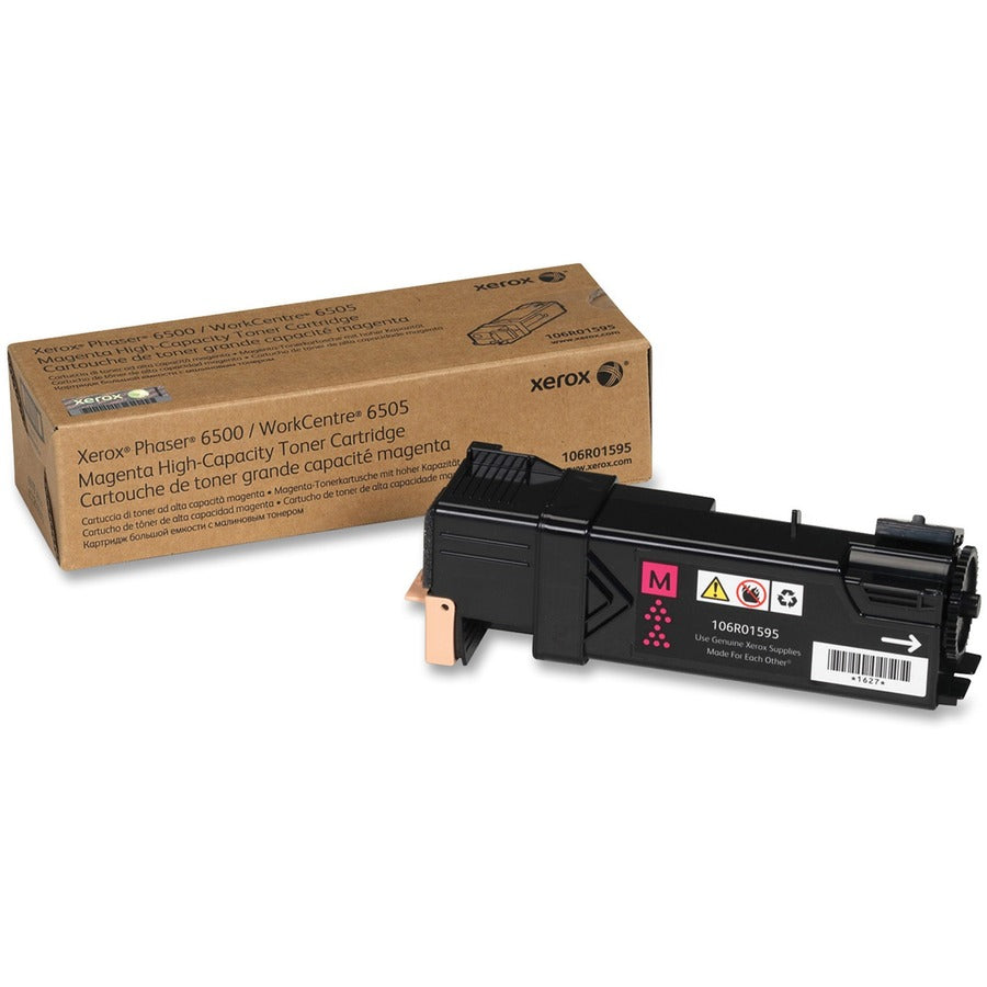 Xerox Original Laser Toner Cartridge - Magenta - 1 Each - 2500 Pages