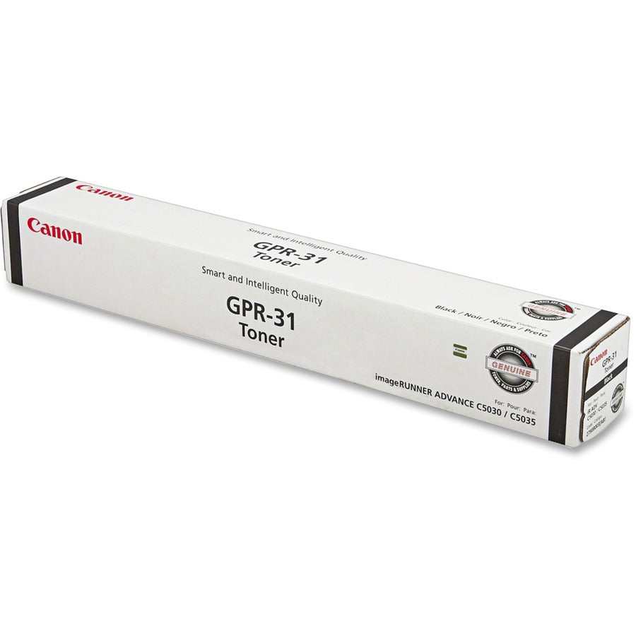 Canon GPR-31 Original Laser Toner Cartridge - Black - 1 Each - 36000 Pages