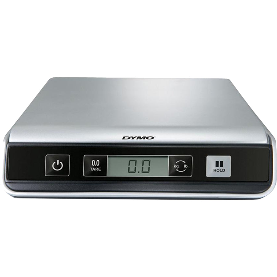 Dymo Pelouze DYMO Digital USB Postal Scales - 25 lb / 11 kg Maximum Weight Capacity - 2" Maximum Height Measurement - Silver - 1 Each