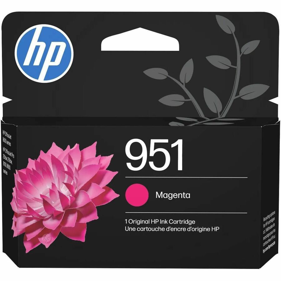 HP 951 (CN051AN) Original Standard Yield Inkjet Ink Cartridge - Magenta - 1 Each - 700 Pages