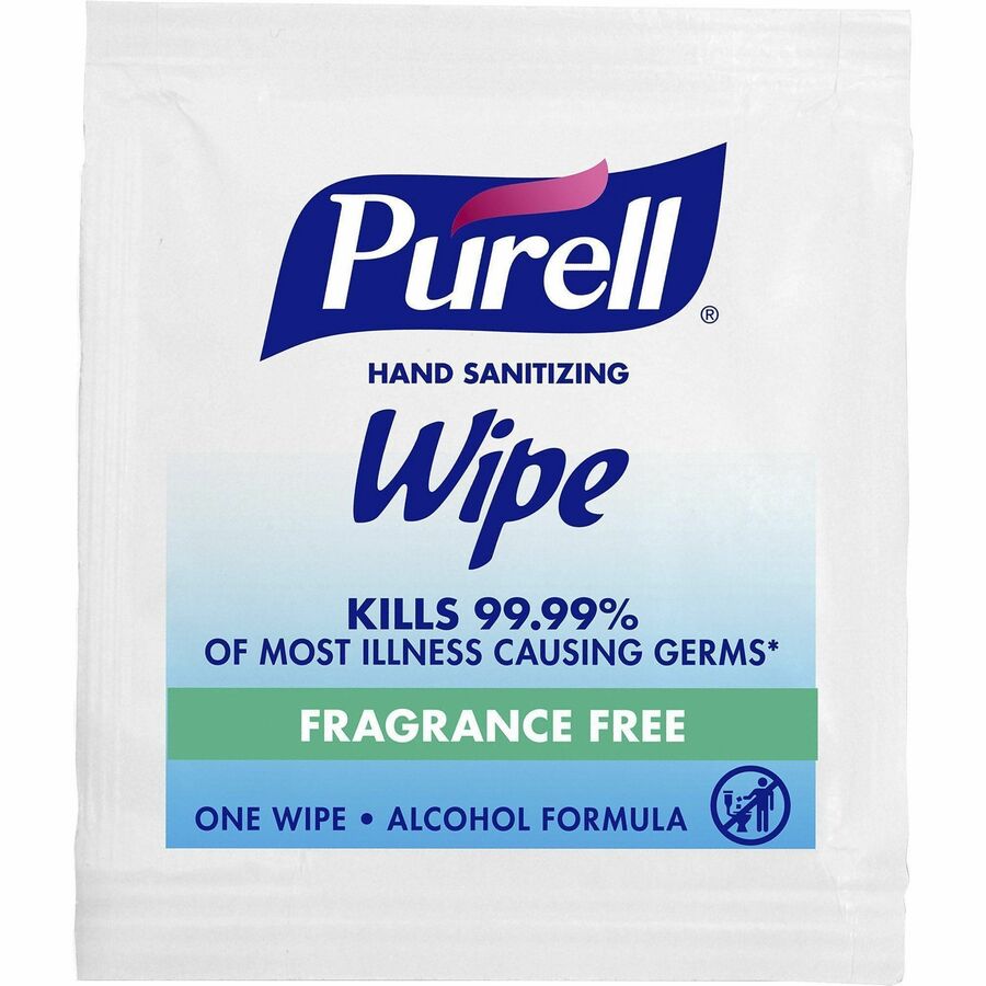 PURELL®, Sanitizing Hand Wipe Towelettes - White - 1000 / Carton