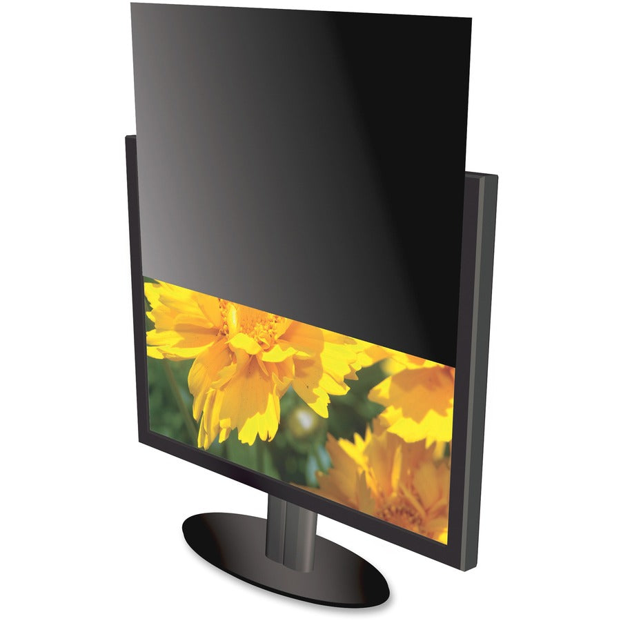 Kantek Secure-View Widescreen Blackout Privacy Filter Black - For 23" Widescreen LCD Monitor, Notebook - 16:9 - Damage Resistant - PET (Film) - Anti-glare - 1 Each