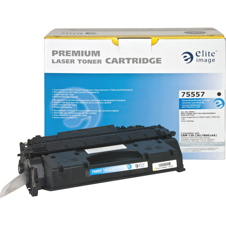 Elite Image Remanufactured Laser Toner Cartridge 120 - Black - 1 Each - 5000 Pages