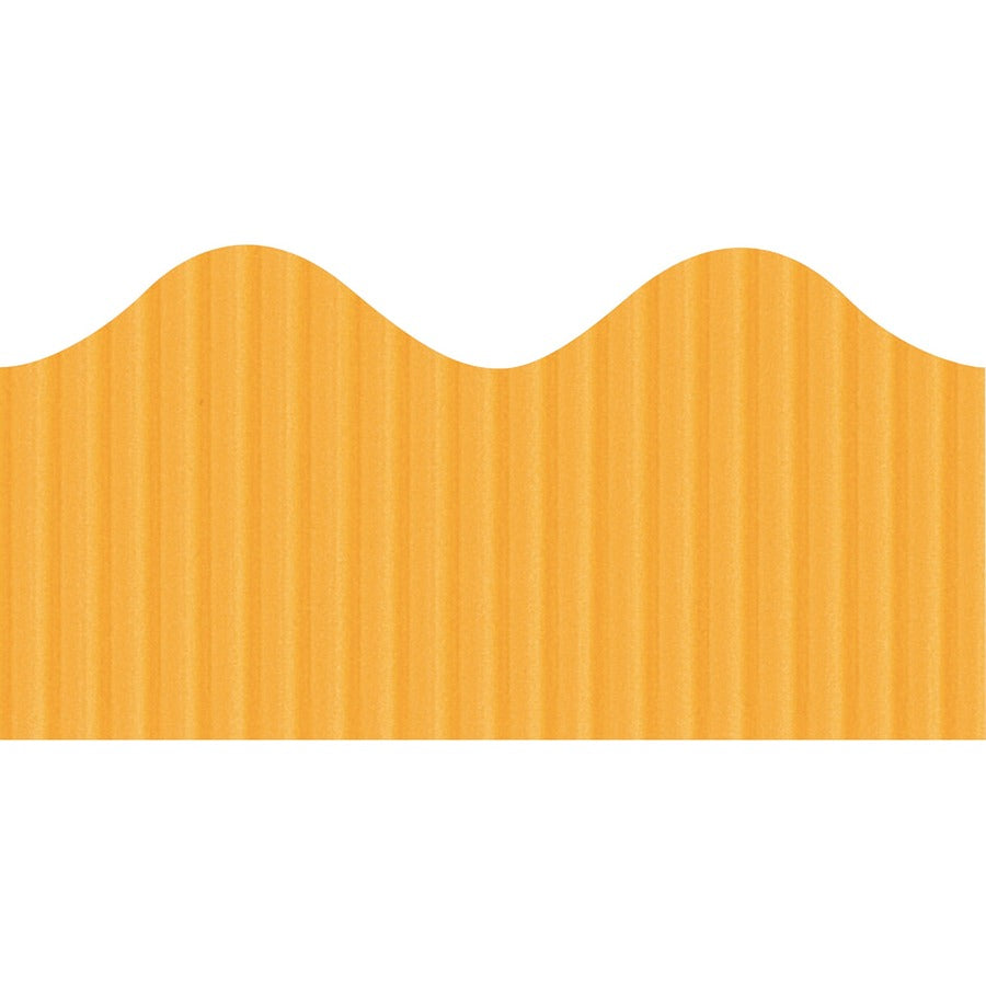 Bordette Decorative Border - Fade Resistant - 2.25" Width x 600" Length - Sunset Gold - 1 Roll