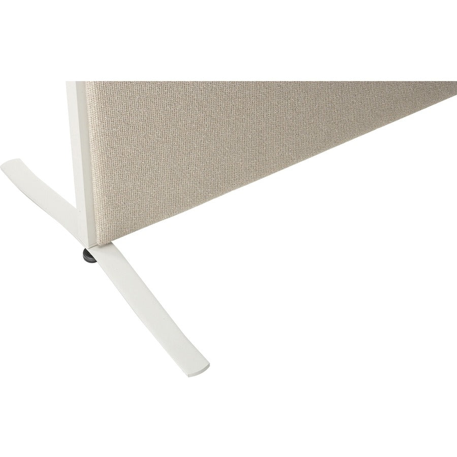 HON HBV-TBASE Stabilizing Foot - 18.75" Length - Steel - Light Gray - 1 Each