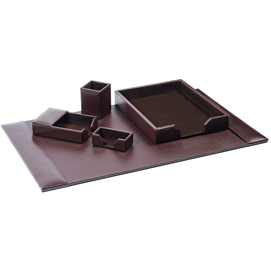 Dacasso Bonded Leather Desk Set - 1 Each