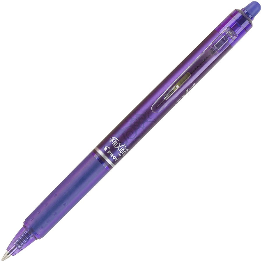 FriXion Gel Pens - Retractable - Erasable - Purple Ink - Gel-based - Document, Writing - 12 / Dozen