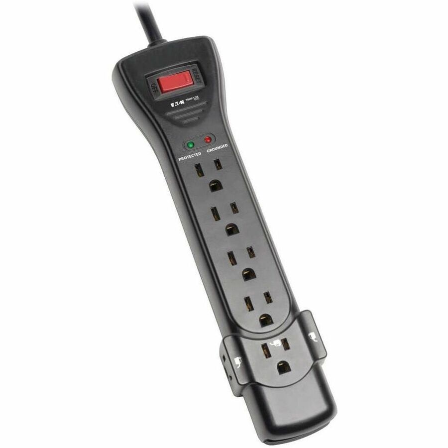Tripp Lite series Protect It! SUPER7B 7 Outlets Surge Suppressor - NEMA 5-15P - 7 x NEMA 5-15R - 1800 VA - 2160 J - 120 V AC Input - 144 kA - 7 ft