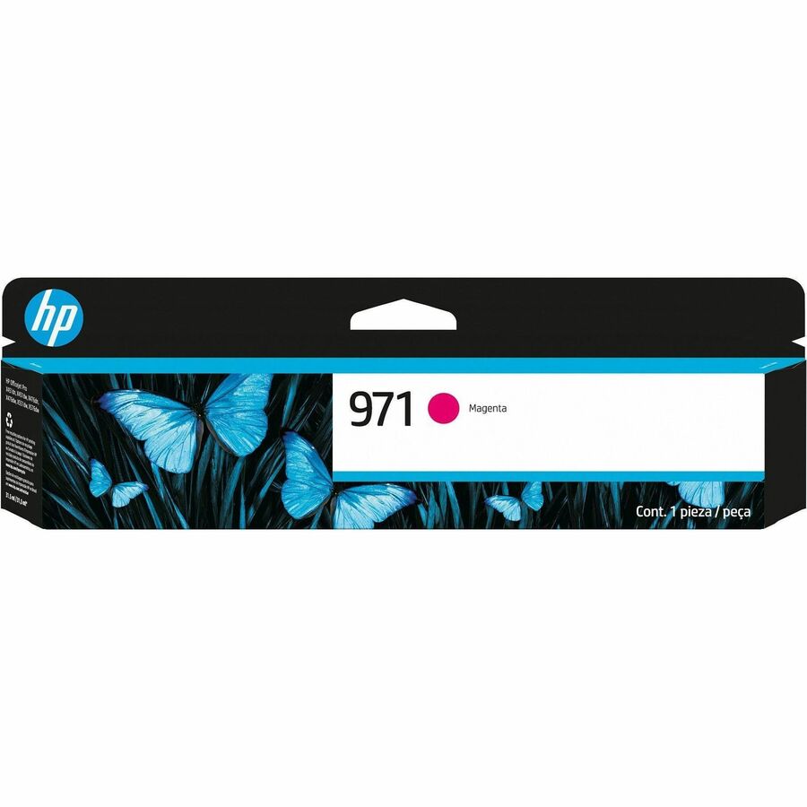 HP 971 (CN623AM) Original Inkjet Ink Cartridge - Single Pack - Magenta - 1 Each - 2500 Pages