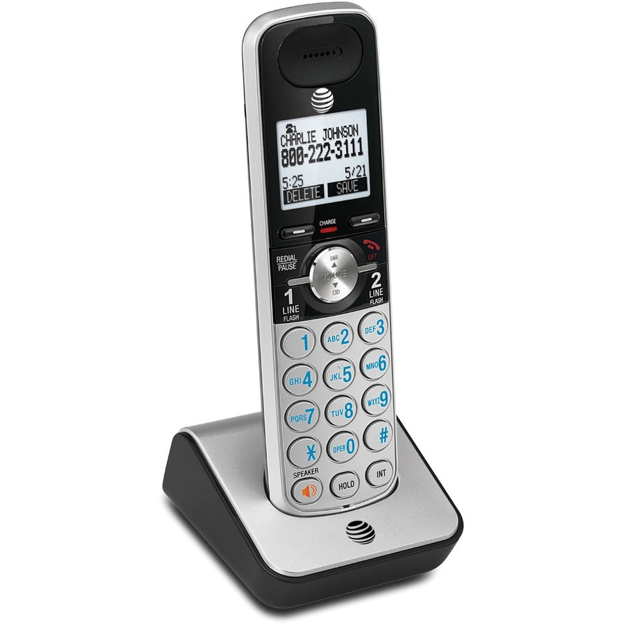 AT&T Accessory Handset with Caller ID/Call Waiting - Silver, Black