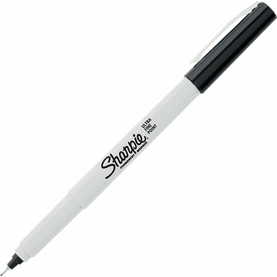 Sharpie Ultra Fine Permanent Marker - Black Ink - Alcohol Based - 1 Each