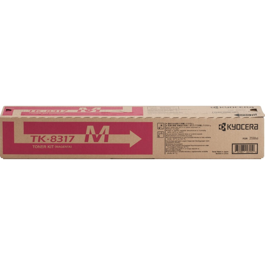 Kyocera Original High Yield Laser Toner Cartridge - Magenta - 1 Each - Laser - High Yield - Magenta - 1 Each