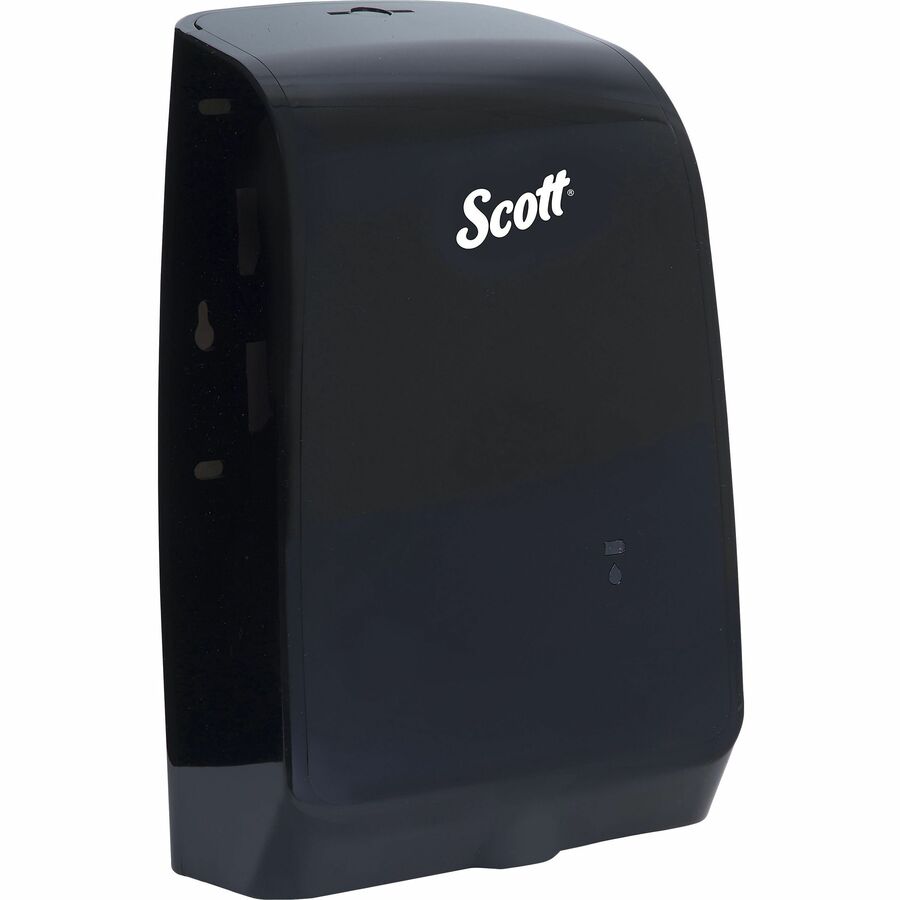 Scott Pro High Capacity Automatic Skin Care Dispenser - Automatic - 1.27 quart Capacity - Support 3 x D Battery - Key Lock, Durable, Touch-free - Black - 1 Carton